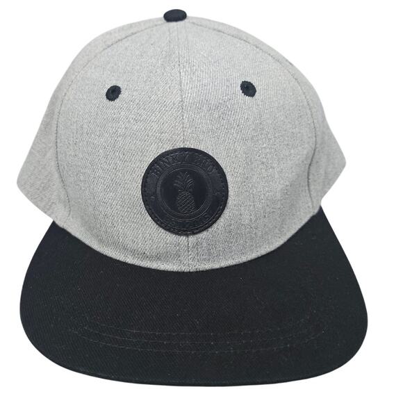 Binky Bro Gray Black Adjustable Snapback‎ Hat Ball Cap Logo Patch - Picture 1 of 16